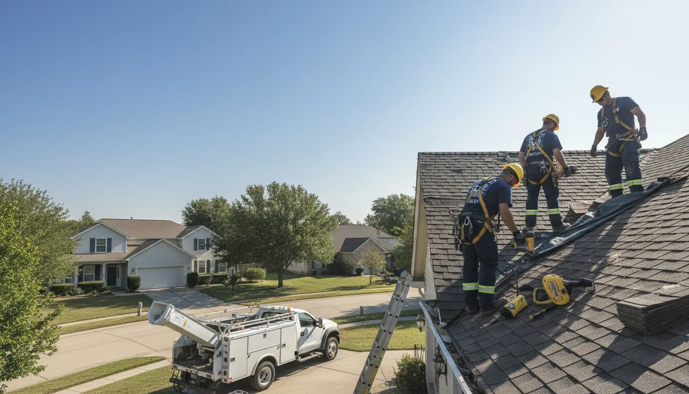 Storm Damage Roof Repair in Scottdale, PA